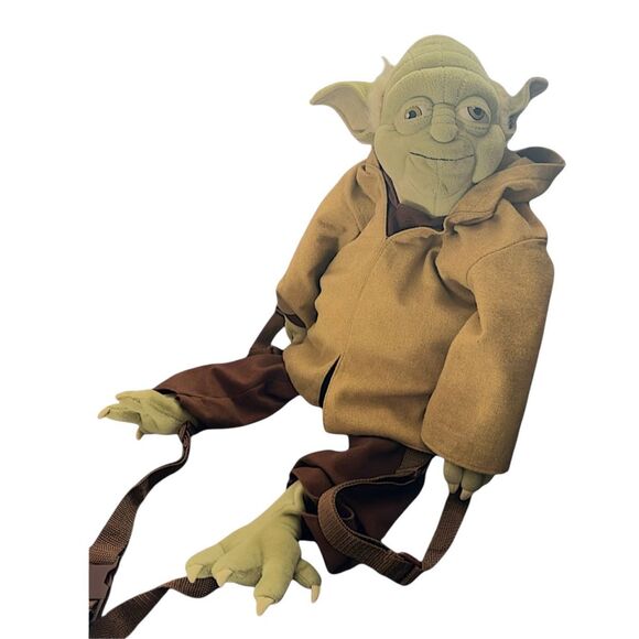 Yoda Plush Backpack – Star Wars | Episode lll | Revenge Of The Sith - Unisex  ** - Picture 1 of 5